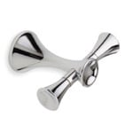 StilHaus CA13-08 Double Robe Hook, Chrome